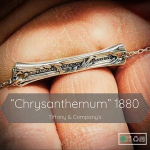 Tiffany & Company T&Co. Bar Necklace “Chrysanthemum” 1880